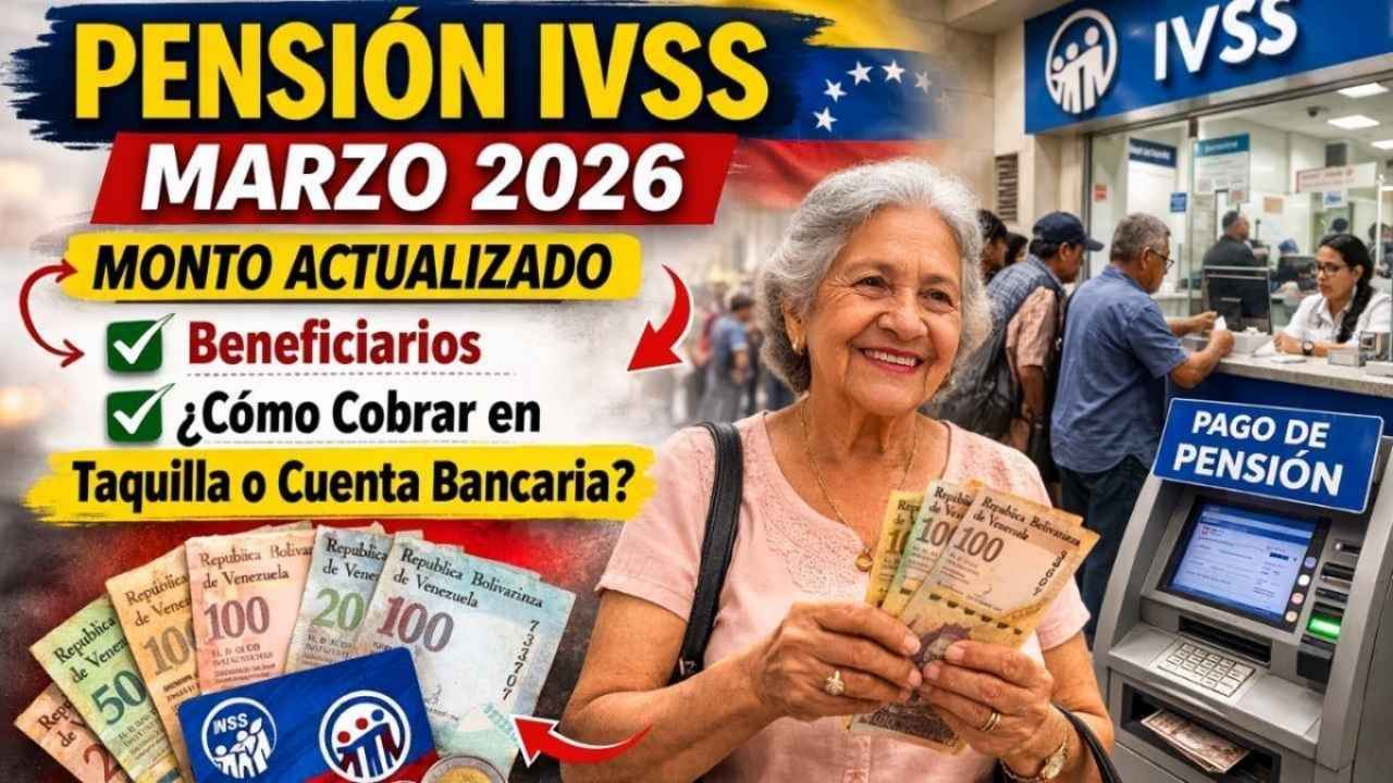 Pensión IVSS marzo 2026